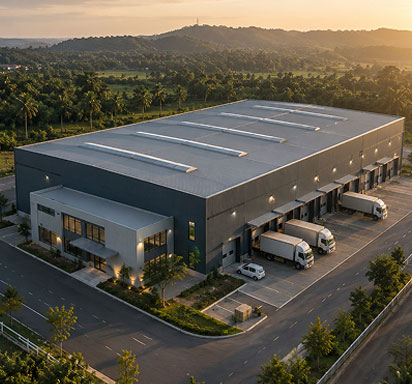 Logistics warehouse facility